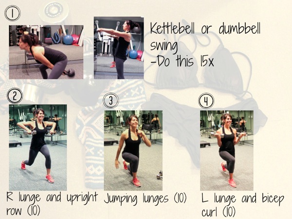 Winter Shape Up 2013 Week 1 Workout The Fitnessista Fun Workouts Winter Workout Full Body Strength Training Routine