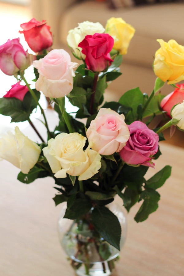 Fresh flowers from The Bouqs Company