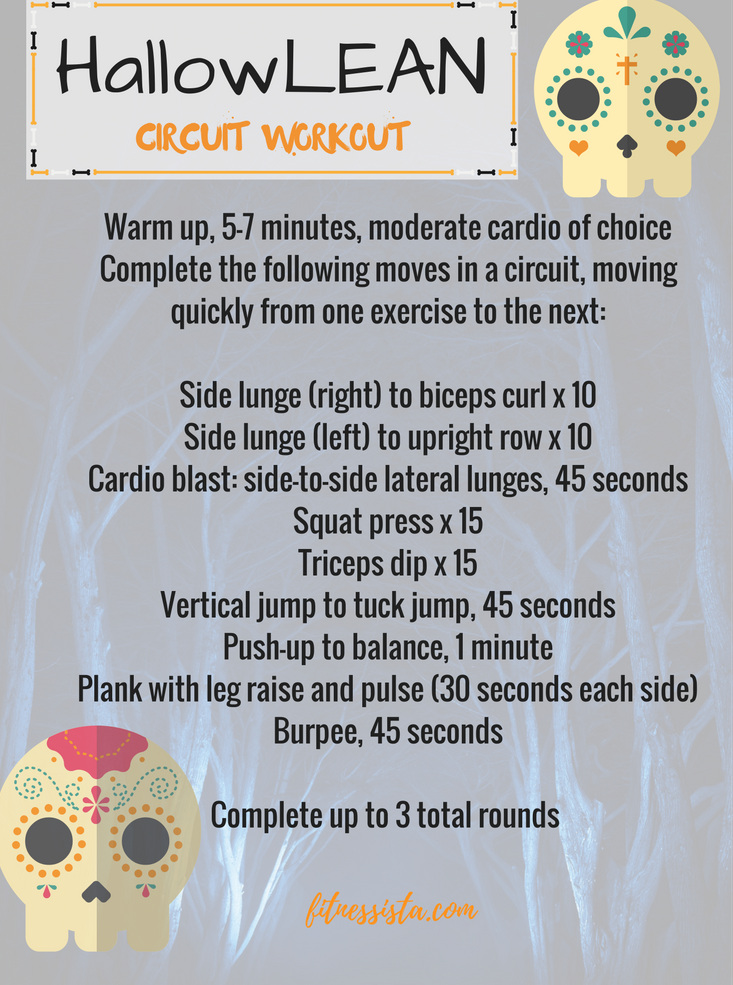 hallowlean circuit workout exercises and form cues