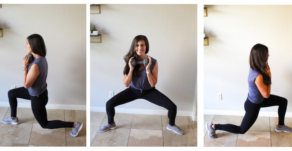 lunges before and after