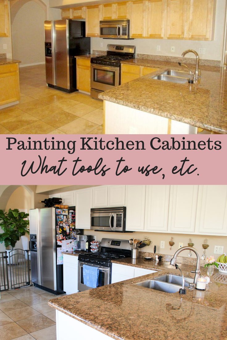 We Painted Our Kitchen Cabinets Benjamin Moore Swiss Coffee The Fitnessista