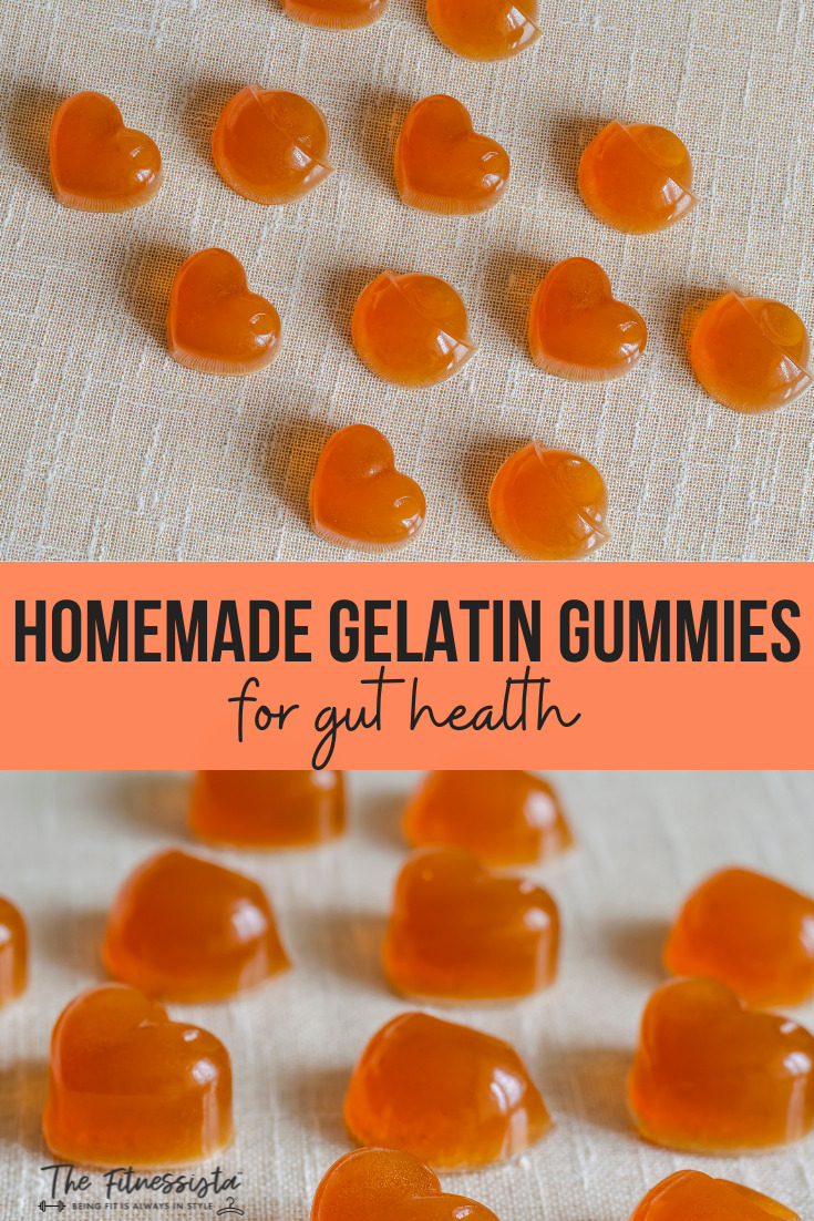 Homemade gelatin gummies for gut health - The Fitnessista