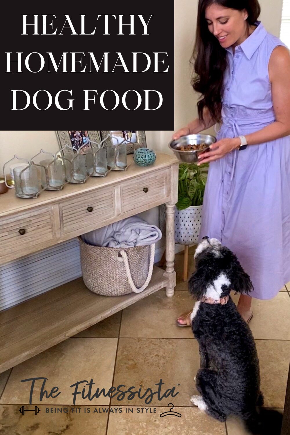 Healthy homemade dog food recipe The Fitnessista