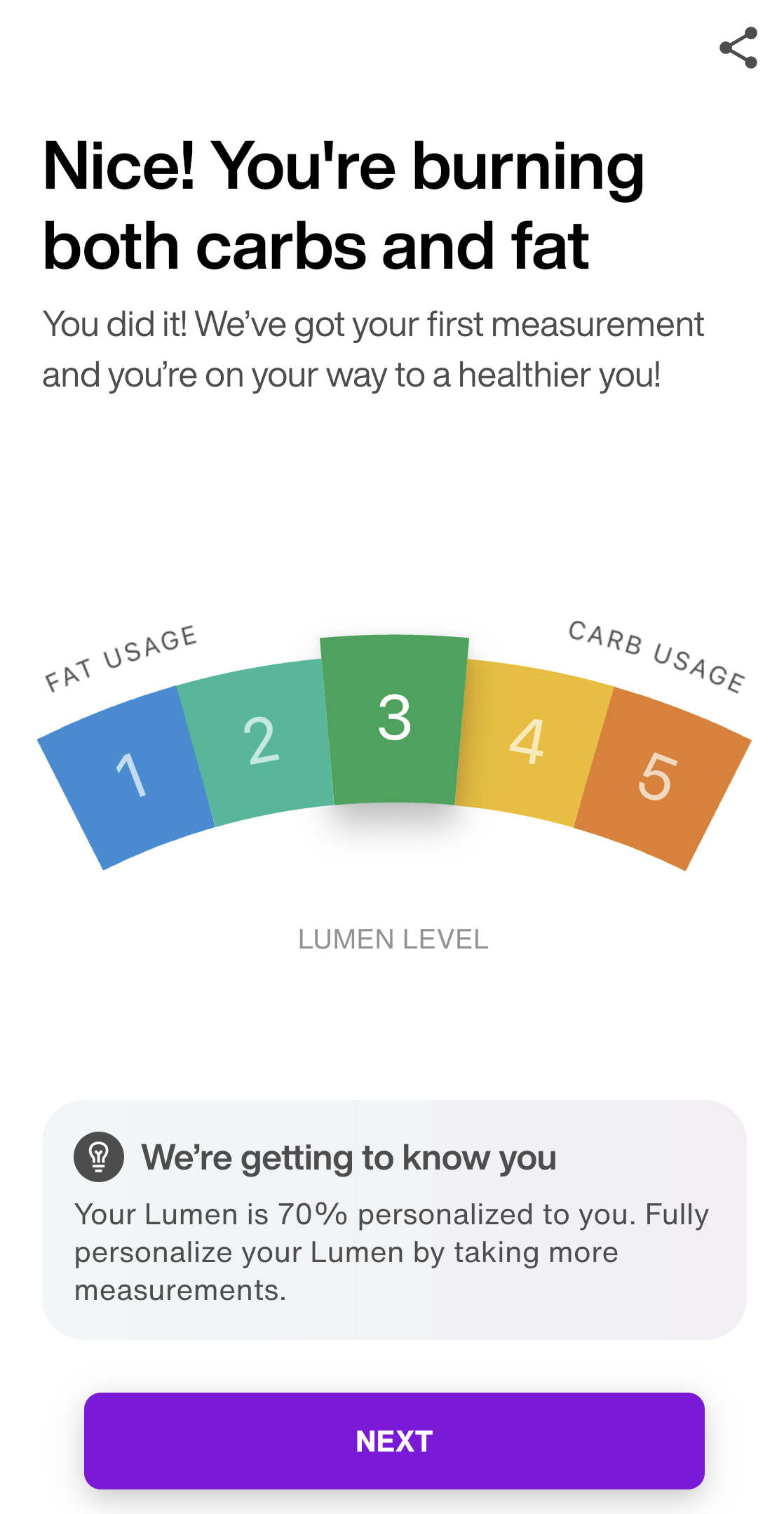 Making Progress with the Lumen Metabolism Tracker - The Healthy Slice