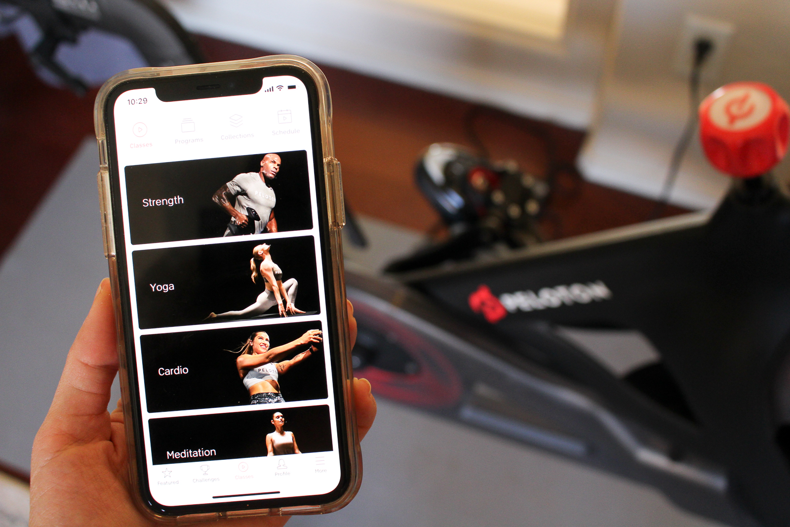 Peloton app online pilates