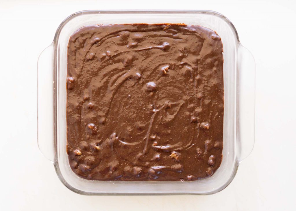 glutenvrije zelfgemaakte brownies