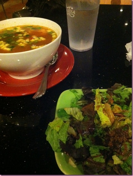 soup and salad