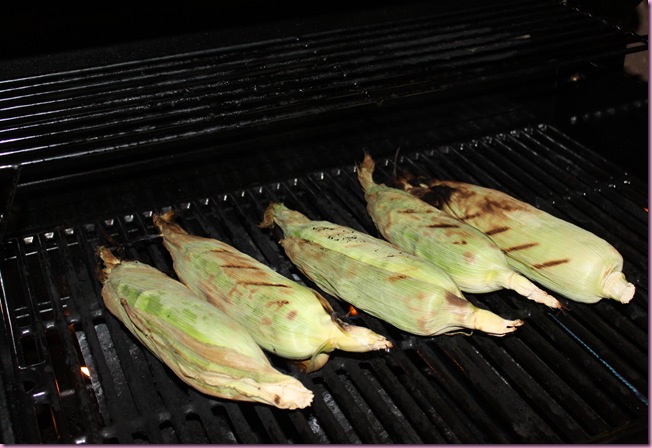 grilled corn on the cob