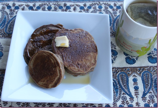 gingerbread protein pancakes