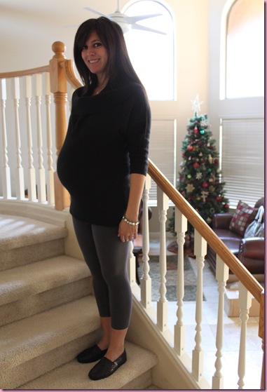 Champion Maternity Under The Belly Legging (Small, Ebony Heather) at   Women's Clothing store