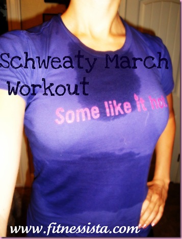 schweaty march workout