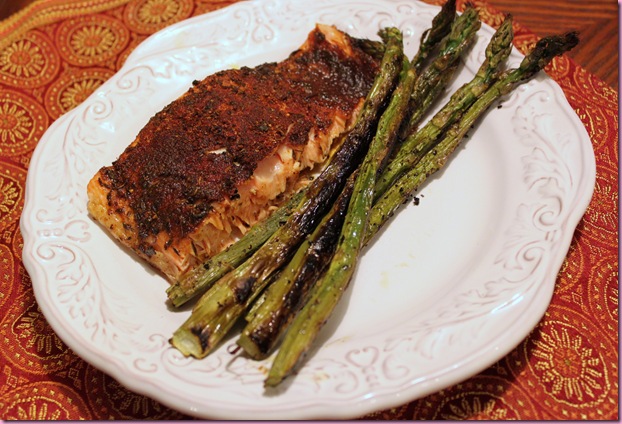 blackened salmon