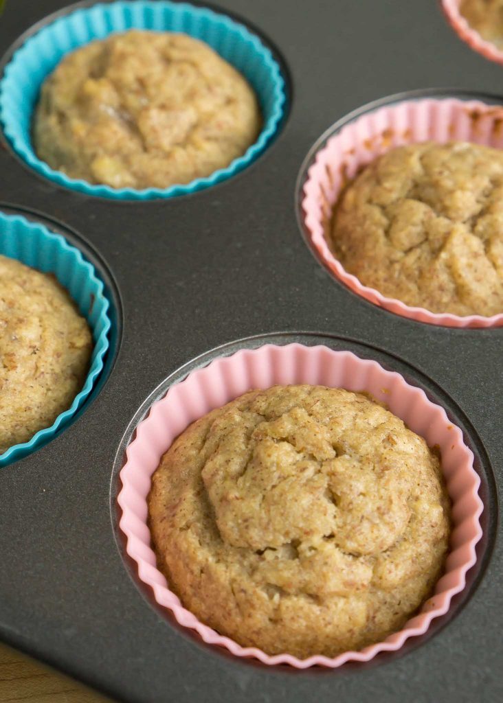 gluten-free muffins fresh out of the oven