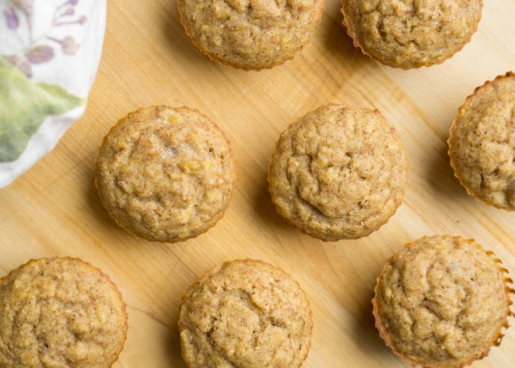 gluten-free banana almond muffins