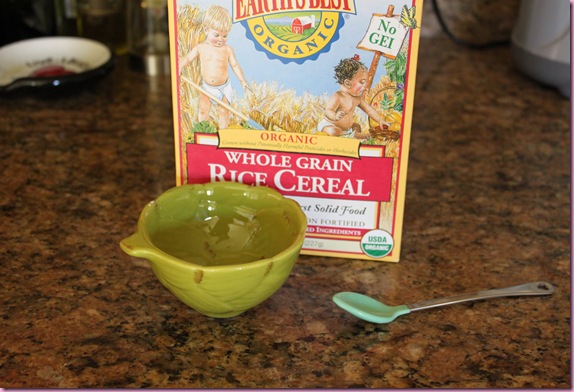 baby cereal