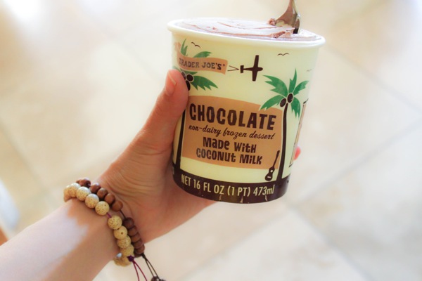 Trader Joe's chocolate coconut milk ice cream