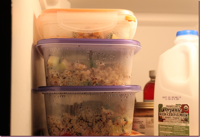 prepped food