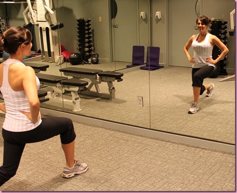 stationary lunge