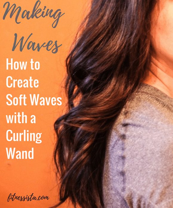 making waves with a curling wand