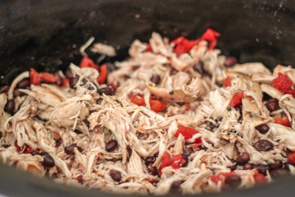 Shredded chicken