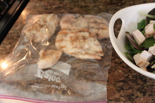 Chicken breast food prep to eat clean on-the-go