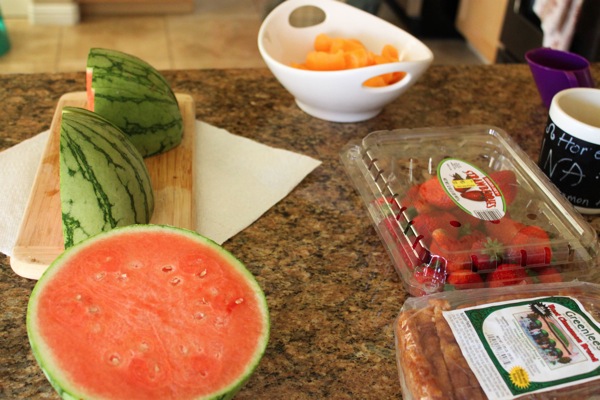 Fruit food prep to eat clean on-the-go