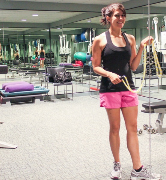 jump rope and weight lifting workout