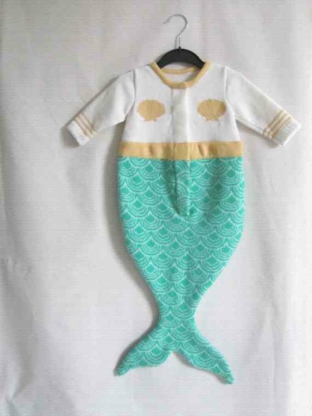 Mermaid baby outfit