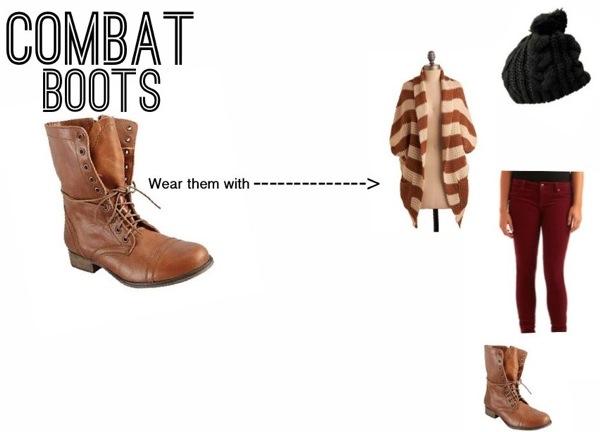 Combat boots