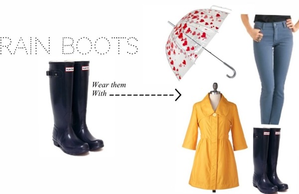 Rain boots