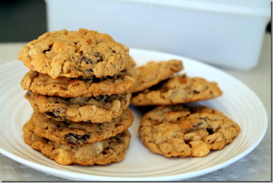 Loaded Oatmeal Peanut Butter Cookies 4