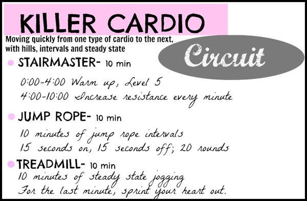 Killer cardio circuit