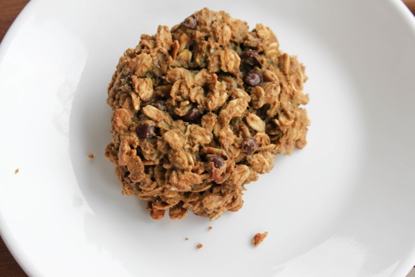 Healthy baked breakfast cookie