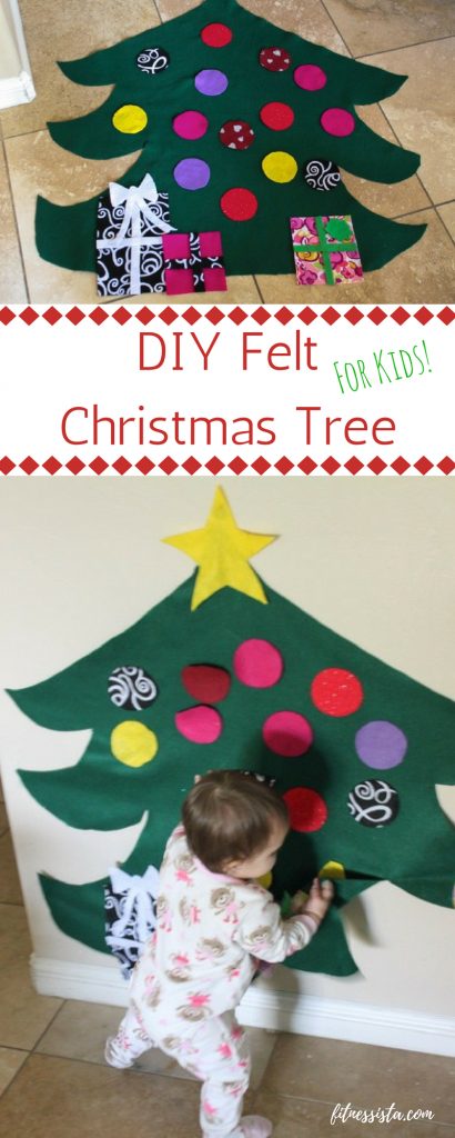 DIY Felt Christmas Tree for Kids