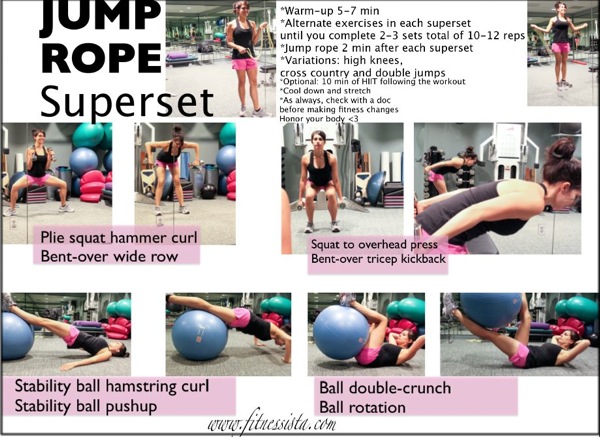 Jump rope superset