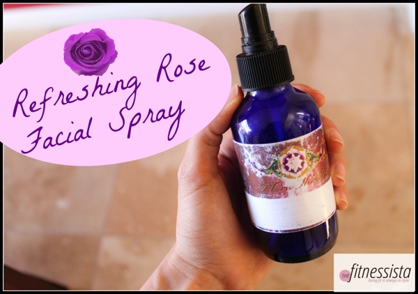 Homemade Rose Facial Spray - Natural Skincare DIY - The Fitnessista