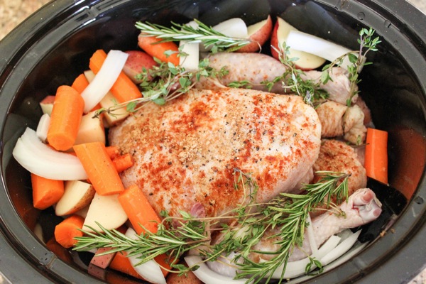 Slow cooker chicken