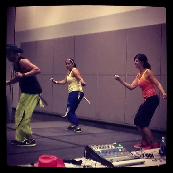 Zumba stage