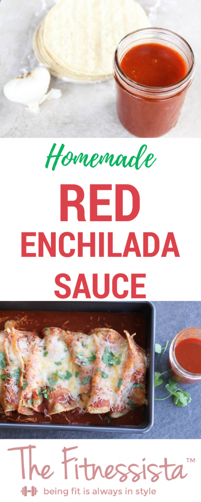 Enchiladas are a staple meal in our dinnertime rotation and homemade red enchilada sauce takes them over the top!