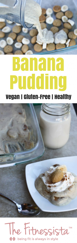 Vegan Banana Pudding, gluten-free and healthy! fitnessista.com
