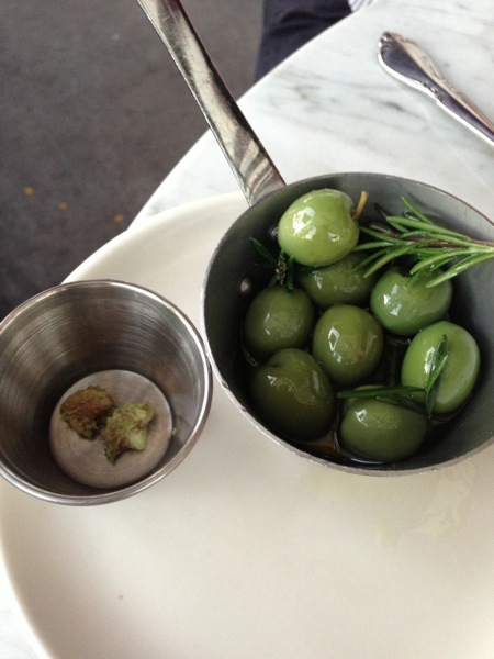 Green olives