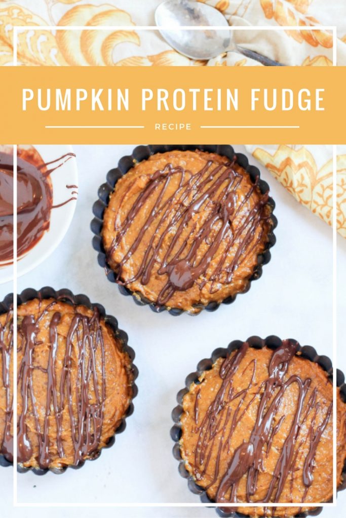 Pumpkin Protein Fudge is a delicious fall treat