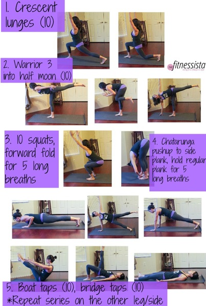 Yoga workout