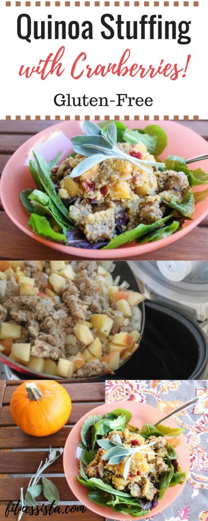 Quinoa Stuffing with Cranberries