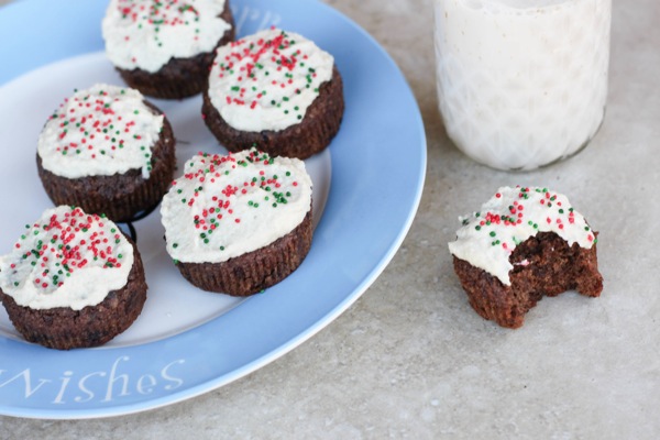 Paleo peppermint brownies 