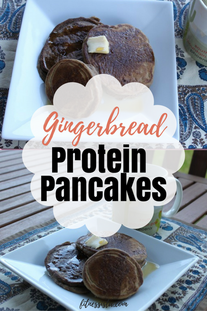 Gingerbread Protein Pancakes