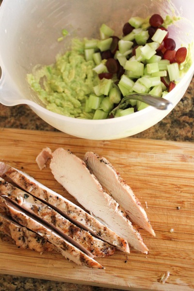 Chicken salad ingredients