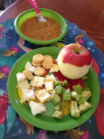 Toddler lunch