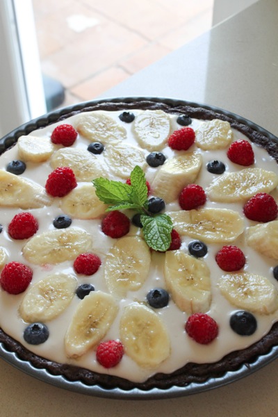 Brownie fruit pizza  1 of 1