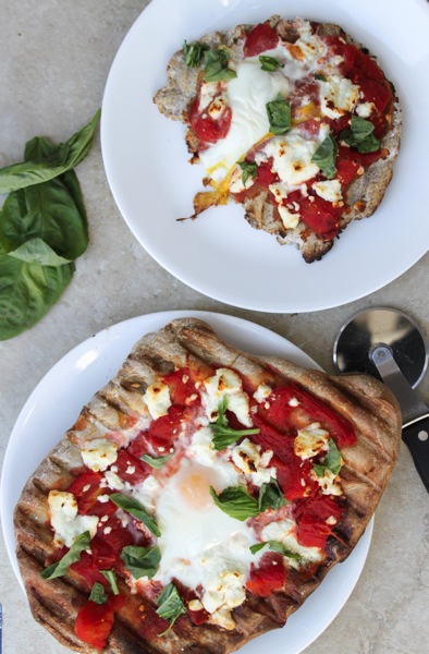 How to make a healthy grilled pizza